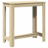 Bar Table Sonoma Oak 102x50x103.5 cm Engineered Wood 854411