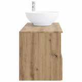 Bathroom Furniture Set 2 pcs Artisan Oak Engineered Wood 3404093