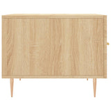 Coffee Tables 2 pcs Sonoma Oak 50x50x40 cm Engineered Wood 829371