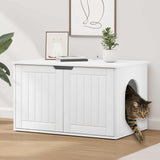 Cat House White 85 x 55 x 50.5 cm Engineered Wood 8000716