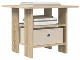 Bedside Table 2 pcs Sonoma Oak 41 x 40 x 45 cm Engineered Wood 8000425