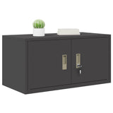 Storage Cabinet Black 80 x 40 x 40 cm Steel 891670
