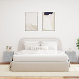 TV Wall Cabinets with LED Lights 2 pcs Concrete Grey 40.5x35x40 cm 837253