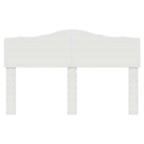 Headboard Gloss White Engineered wood 888643