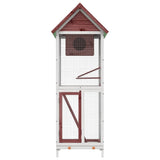 Bird House Mocha 60x58.5x160 cm Solid Wood Pine 172257