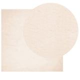 Rug HUARTE Short Pile Soft and Washable Beige 160x160 cm 375021