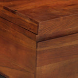 Storage Trunk 110x35x41 cm Solid Acacia Wood 328304