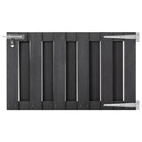 Garden Gate WPC 100x60 cm Grey 49081