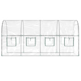 Greenhouse Transparent PVC and Powder-coated Steel Large 317247