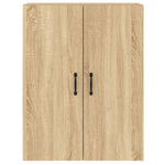 Wall Mounted Cabinets 2 pcs Sonoma Oak Engineered Wood 3197883