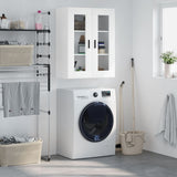 Wall Mounted Cabinet White 69.5x34x90 cm 828492