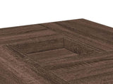 Coffee Table Brown Oak 80x80x40 cm Engineered Wood 853179