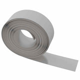 Garden Edgings 4 pcs Grey 10 m 20 cm Polyethylene 3155454
