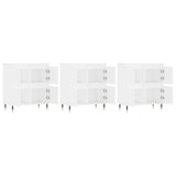 Sideboards 3 pcs White Engineered Wood 3190189