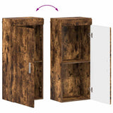 Bathroom Furniture Set TULUM 4 pcs Smoked Oak 60 x 34 x 63 cm 3398049