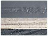 Camping Tarp Grey and Orange 400x294 cm Waterproof 94666
