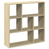 Room Divider Bookcase Sonoma Oak 102x29x103.5 cm Engineered Wood 858050
