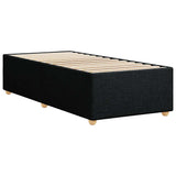 Bed Frame without Mattress Black Single Fabric 3284765