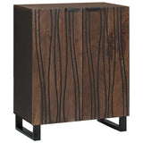 Bathroom Furniture Set with Drawer 3 pcs Brown Engineered Wood 3310053