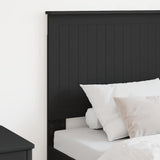 Headboard with Headboard Black Oak 80 cm Engineered wood 887814