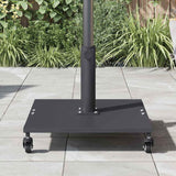 Outdoor Umbrella Base Dark grey 45 x 45 x 31 cm Steel 42009950