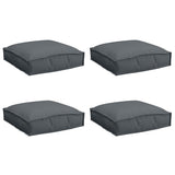 Cushion 4 pcs Anthracite 40 x 40 x 8 cm Oxford Fabric 42001588