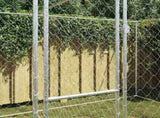 Dog Cage Silver 400 x 200 x 200 cm Galvanised Steel 3368306