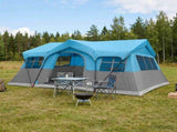 Family Tent Blue 487 x 340 x 216 cm Polyester and Steel 42028674