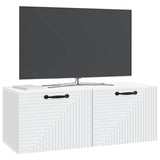 Wall-Mounted TV Cabinet White 78.5 x 31 x 30 cm Engineered Wood 898715