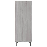 ZNTS Sideboard Grey Sonoma 34.5x32.5x90 cm Engineered Wood 828754