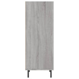 Sideboard Grey Sonoma 34.5x32.5x90 cm Engineered Wood 828754