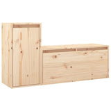 TV Cabinets 2 pcs Solid Wood Pine 3100109