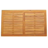 Table Top Oil Natural 120 x 70 x 2 cm Solid Acacia Wood 4108097