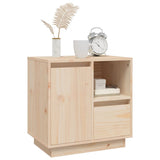 ZNTS Bedside Cabinets 2 pcs 50x34x50 cm Solid Wood Pine 814480