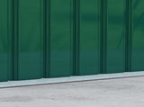 9ft x 4ft Metal Garden Shed, Outdoor Tool House with Foundation Kit, Ventilations and Double Doors, T3398P317791