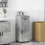 Bathroom Cabinet with Drawer Concrete Grey 30 x 35 x 80 cm 883327