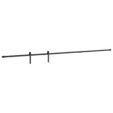 Sliding Cabinet Door Kit 244 cm Carbon Steel 4009670