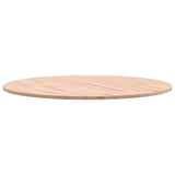Table Top 80x1.5 cm Round Solid Wood Beech 355911
