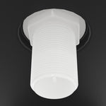 Toilet Cistern with Bottom Water Inlet 3/6 L Black 148012