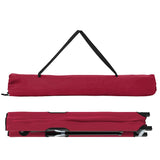 Folding Camping Bed 2 pcs Red 206 x 76 x 74 cm Oxford fabric 42003170