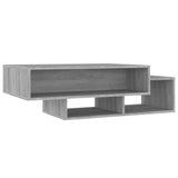 Coffee Table Grey Sonoma 105x55x32 cm Engineered Wood 815982