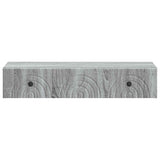 Wall-Mounted Side Table Grey Sonoma 87.5 x 34.5 x 17 cm 898161