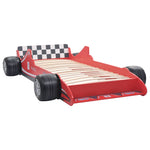 Children's Race Car Bed 90x200 cm Red 245660
