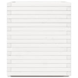 Garden Planter White 90x60x72.5 cm Solid Wood Pine 3282605