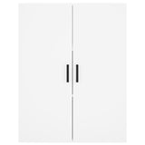 Highboard White 69.5x34x180 cm Engineered Wood 3195787
