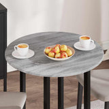 Table Top Grey sonoma 70 x 1.5 cm Engineered Wood 880417