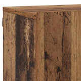 TV Wall Units with LED with LED 5 pcs Old wood Engineered Wood 3403577