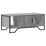 ZNTS Coffee Table Grey Sonoma 100x51x40 cm Engineered Wood 848492