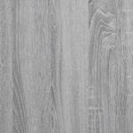 ZNTS Nesting Side Tables 3 pcs Grey Sonoma Engineered Wood 838941