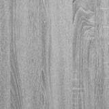 ZNTS Nesting Side Tables 3 pcs Grey Sonoma Engineered Wood 838941